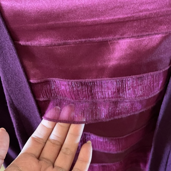 ☀️ 5/$20 NWT Apt. 9 Purple Ruffled Blouse. 3X - Picture 2 of 9